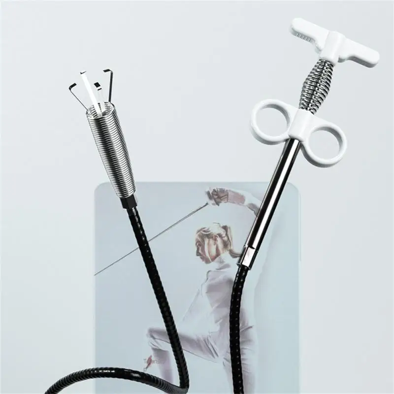 Desbloqueador de tubería de alcantarillado, herramienta de dragado de tubería de resorte de serpiente, herramienta de limpieza de alcantarillado