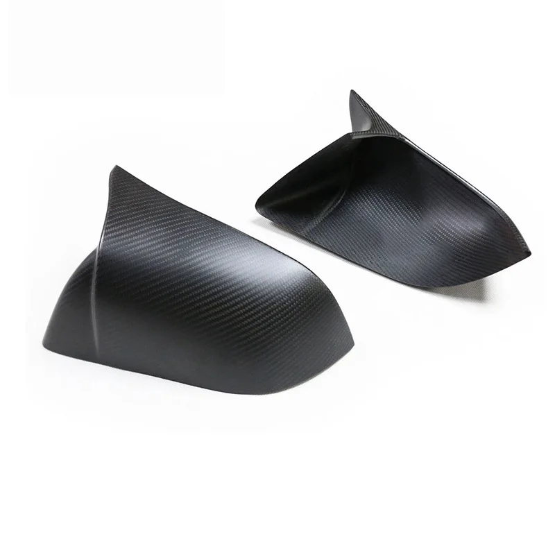 Voor Tesla Model 3/Y 2021 2024 Achteruitkijkspiegel Protector Cover Gemodificeerde Exterieur Accessoires True Carbon Fiber Patroon Achteruitkijkspiegel - afbeelding 2