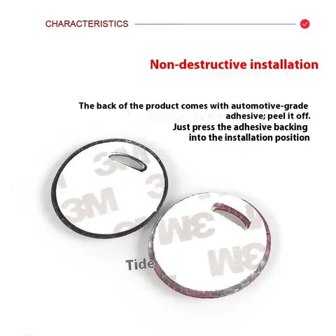 Applicable13-21Mitsubishi Outlander DynamaxASXYige Car Engine Start/Stop switch cover Button Decorative Stickers 6 best sales start stop sticker - №2