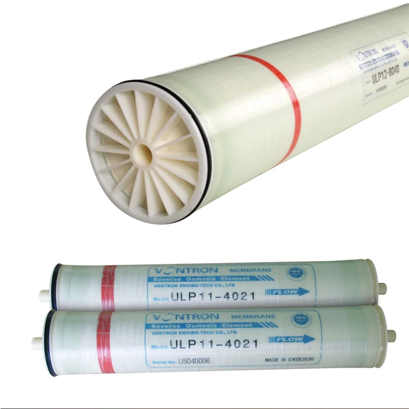 Hot Sale 8040 RO Membrane Element Vontron ULP-8040 Low Pressure High Flow for Water Treatment Machinery