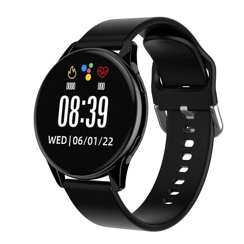 

T2pro round Screen Bluetooth Calling Heart Rate Sport Step Counting Call Message Reminder Smart Watch