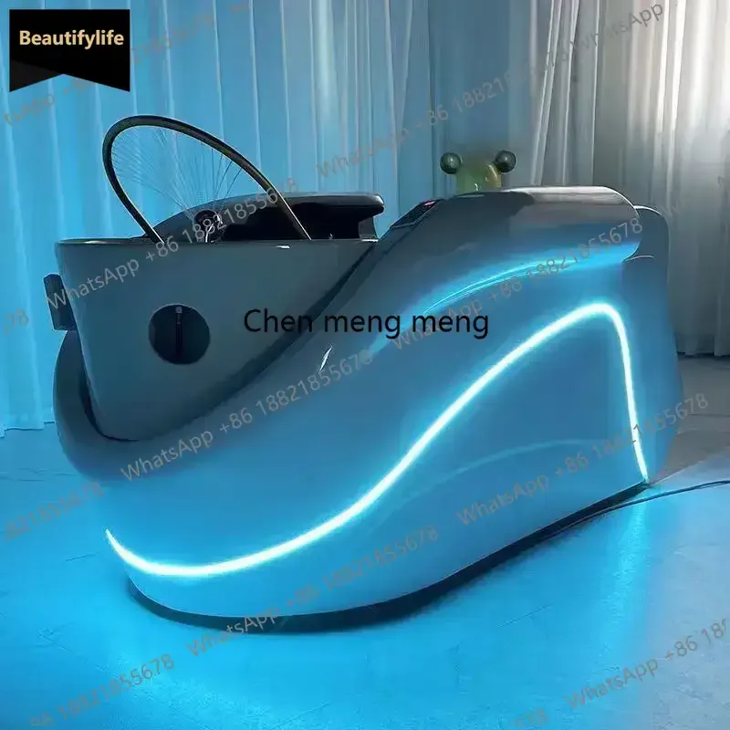 

Q181 Smart Electric Massage Shampoo Chairs Adjust Comfort Shower Hair Salon Shampoo Chairs Adult Artifact Salon Furniture Silla