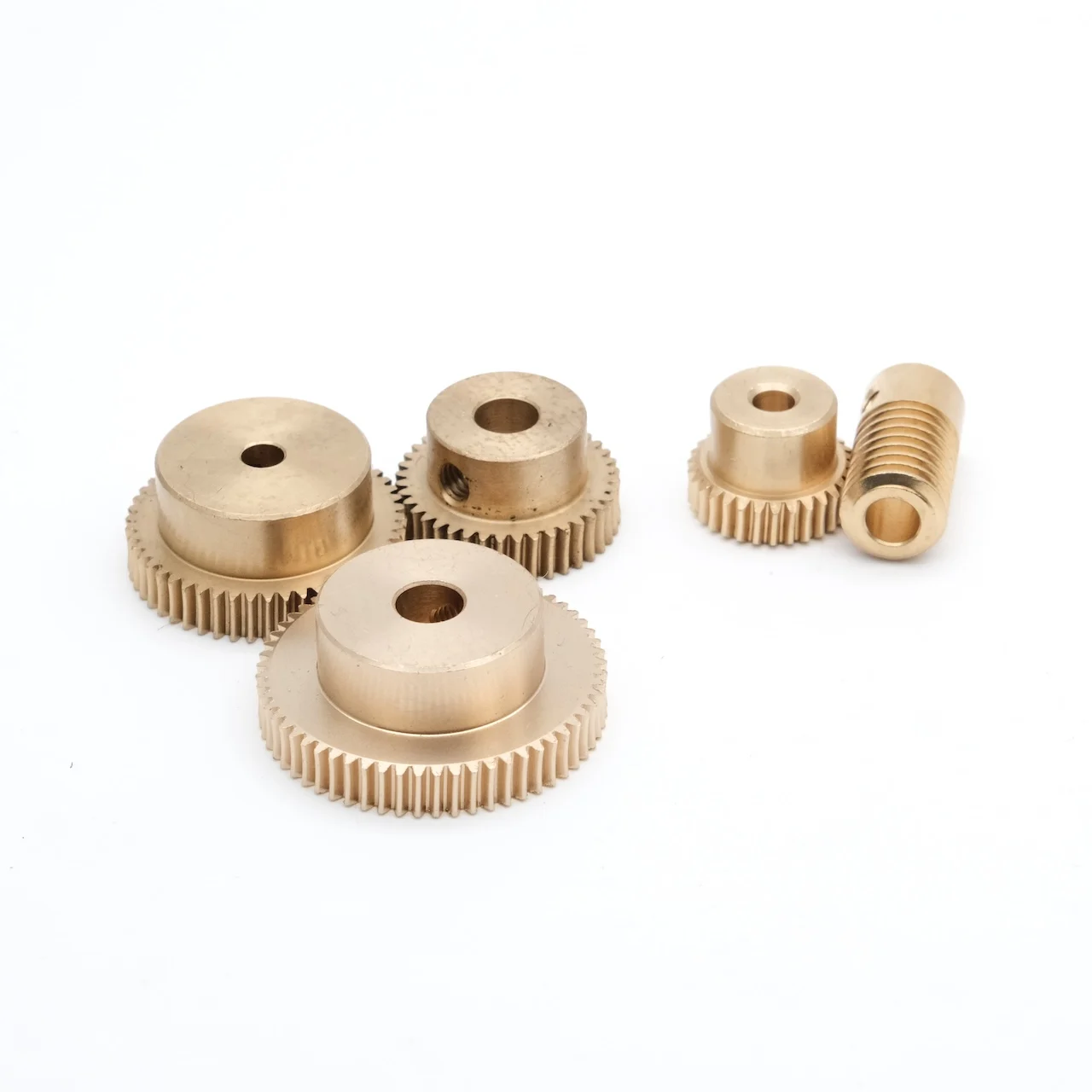 1:18-60 M0.5 Metal Worm Gear Reduction Transmitter Simple DIY Handcraft Model Teaching Demonstration Economy Gear 3-6MM