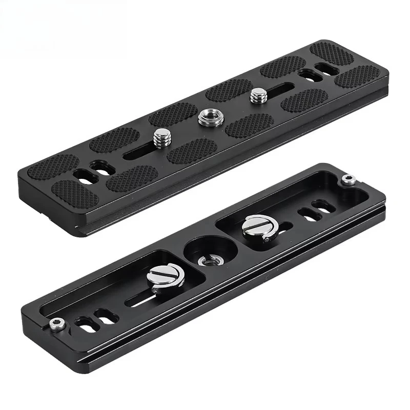 Universal 38mm Aluminum Alloy Quick Release Plate Tripod Mount Adapter with 1/4 Screw for Benro Arca Swiss Ball Head and Camera