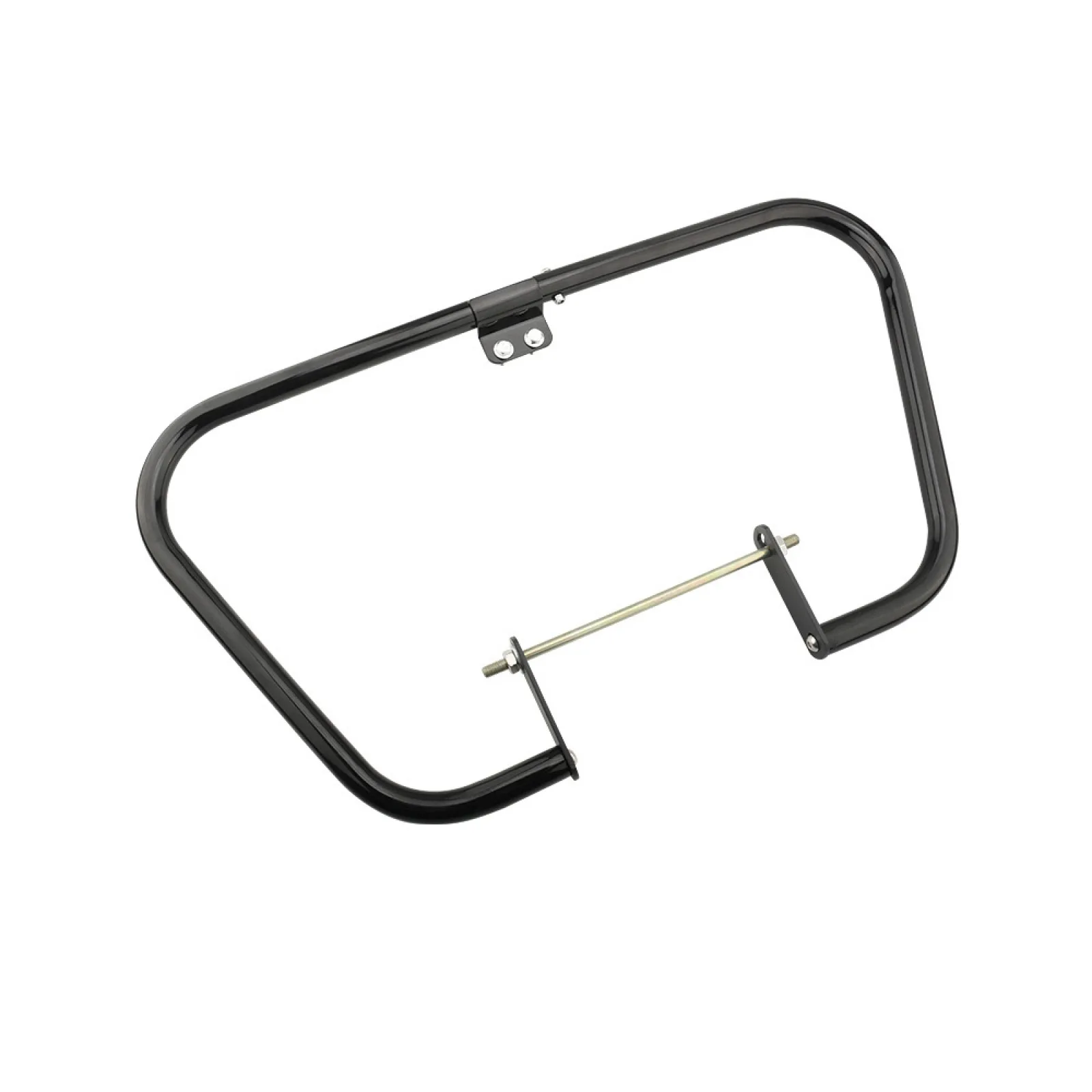 

For Meteor 350 2021 2022 2023 2024 Black Engine Guard Anti-Crash Bar Protector