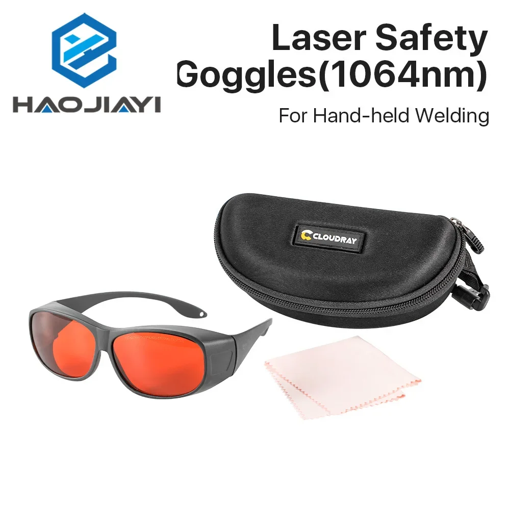 New OD7+ Hand-held Welding Safety Goggles 355nm 450nm 532nm 1064nm Protective Glasses Shield Protection Eyewear