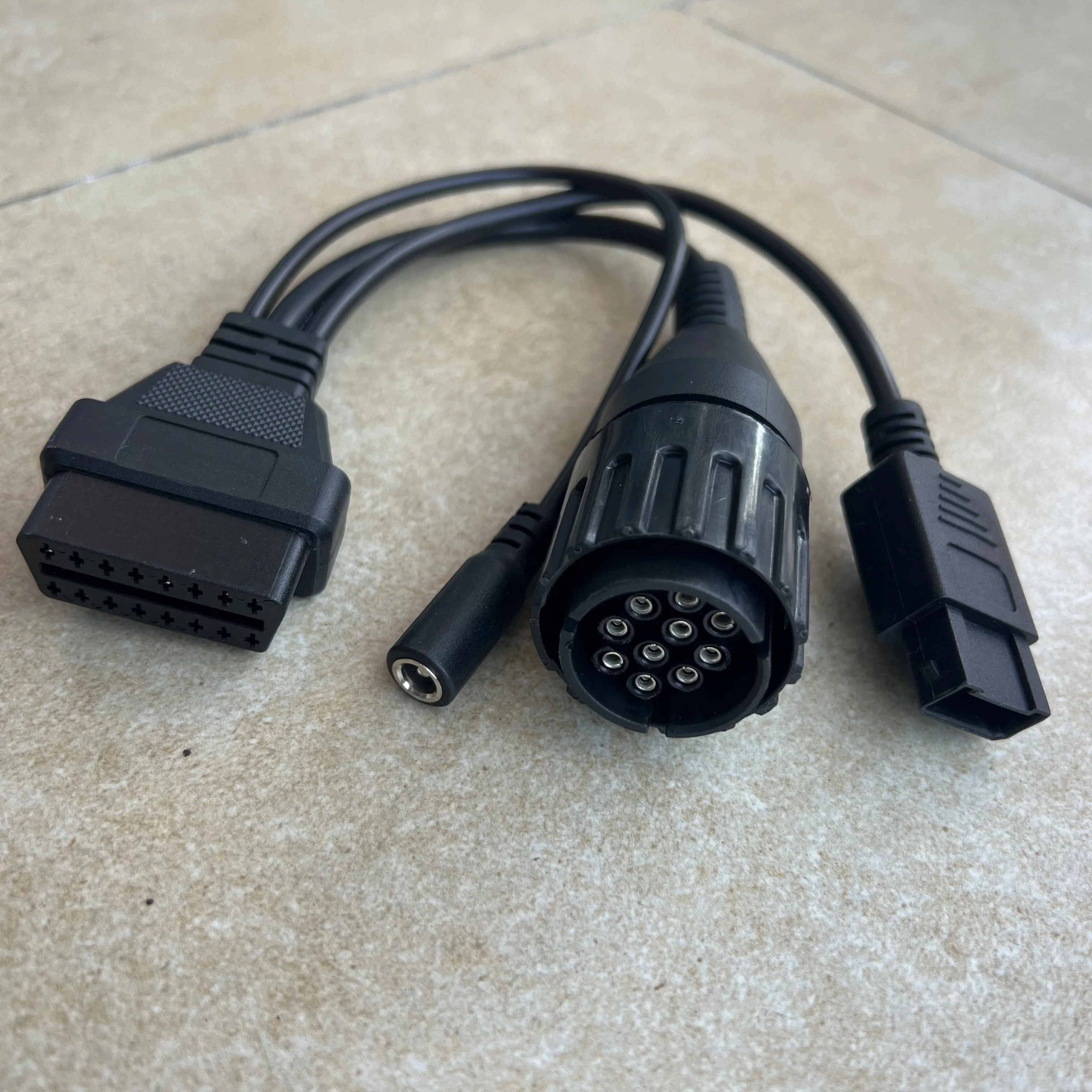 

RaceAuto Cabless для кабеля Bmw Icom d 10-контактный диагностический инструмент для мотоцикла OBD2 16-контактный на 10-контактный и 3-контактный с кабелем питания