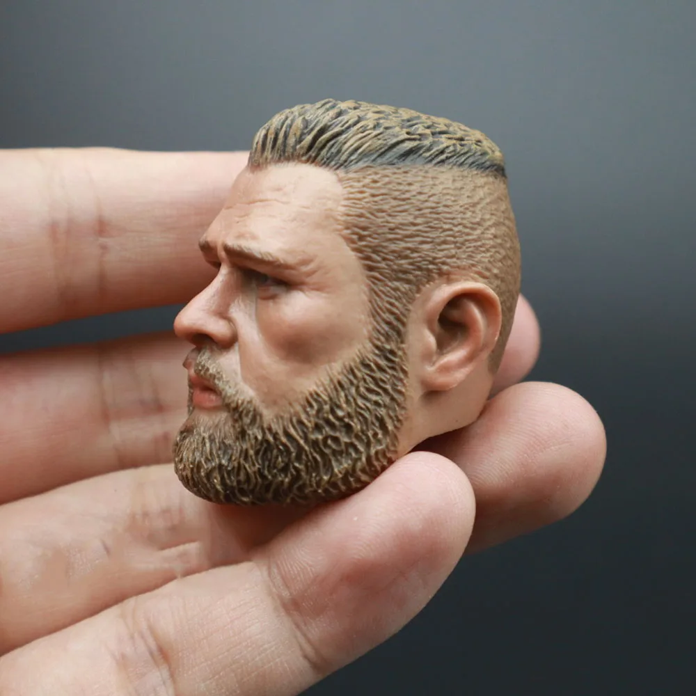 1/6 남성 터프 맨 레슬링 킹 복서 헤드 조각 조각 모델 12 "액션 피규어 DIY