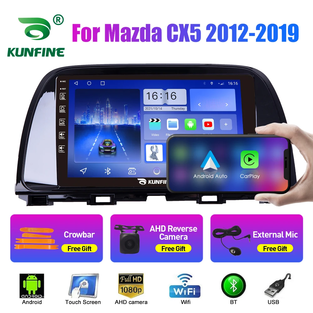 

Car Radio For Mazda CX5 2012-2019 2Din Android Octa Core Car Stereo DVD GPS Navigation Player Multimedia Android Auto Carplay