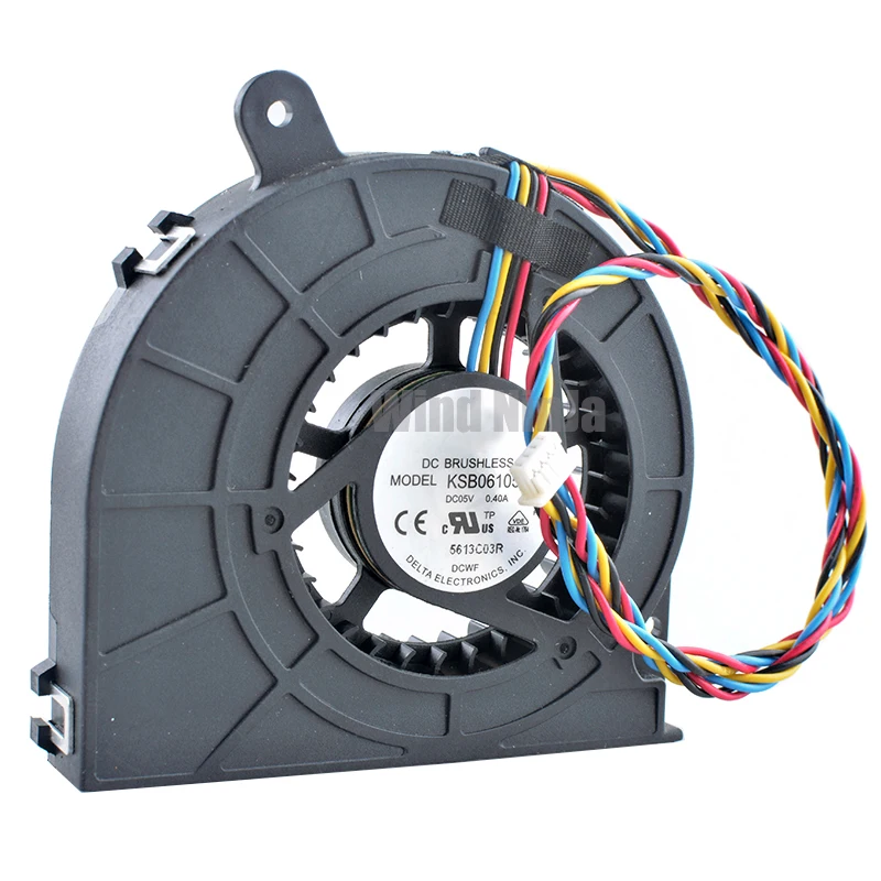 

KSB06105HB DC5V 0.40A 4pin Notebook Ultrathin Cooling Fan for EEEPC EB EEEBO EB1501 EB1502 EB2021 B202 CPU cooler