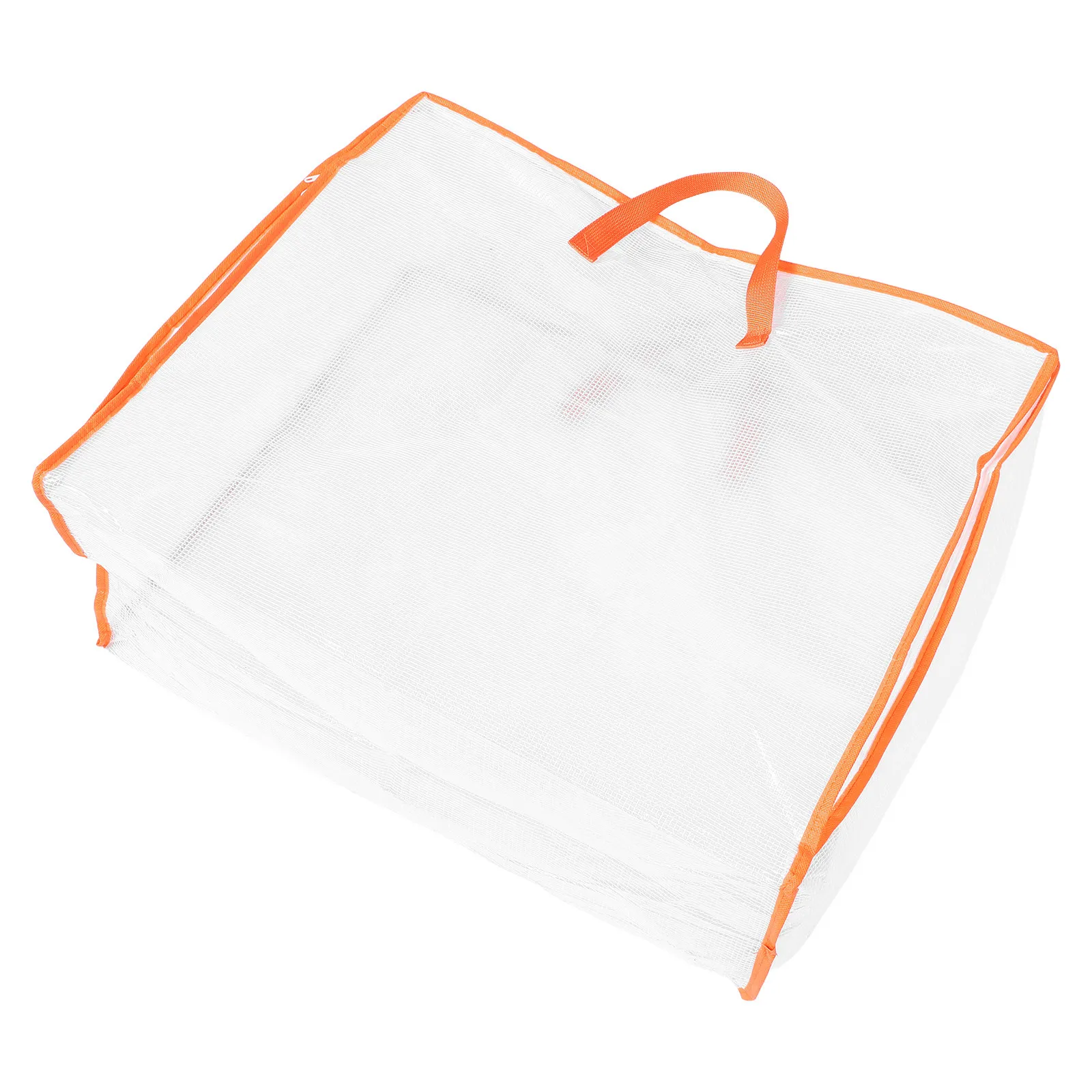 Waterproof Large Capacity Foldable Storage Bag Transparent PVC Organizer for Car Trunk Quilts and Clothes