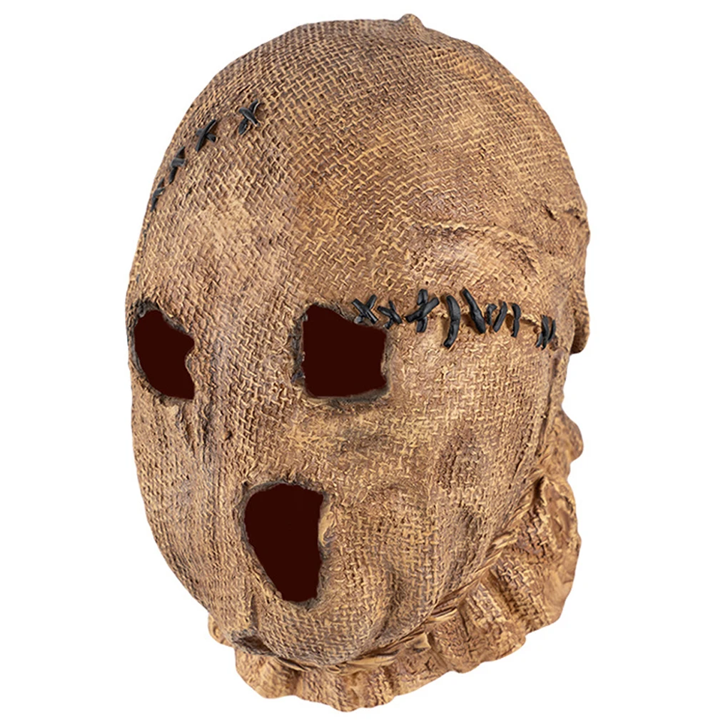 Horror Halloween Horror Scary Costume With Burlap Zombie Mask For Haunted Look Hairstyles Halloween Party Costume Props