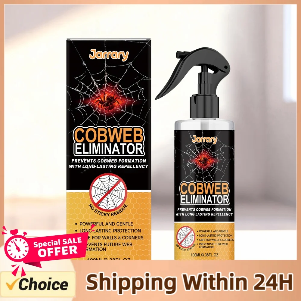 100ML Spray Long Lasting Killer Aerosol Spray Works Immediately Spider Killer for Kitchen Garage & Basement
