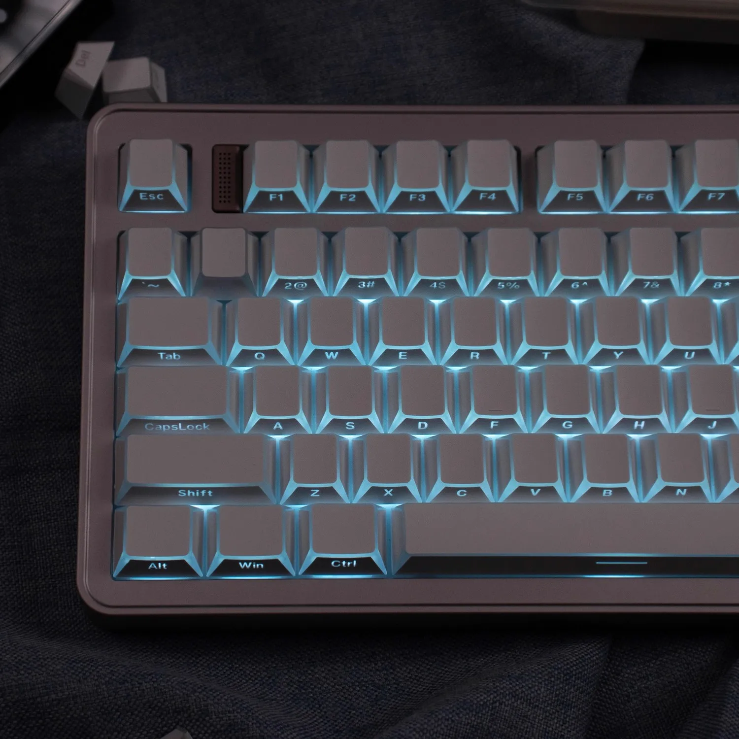137 Keys Cherry Folding Shadow Theme Two-color Injection Molding Keycaps PBT for Mechanical MX Switch Keyboard