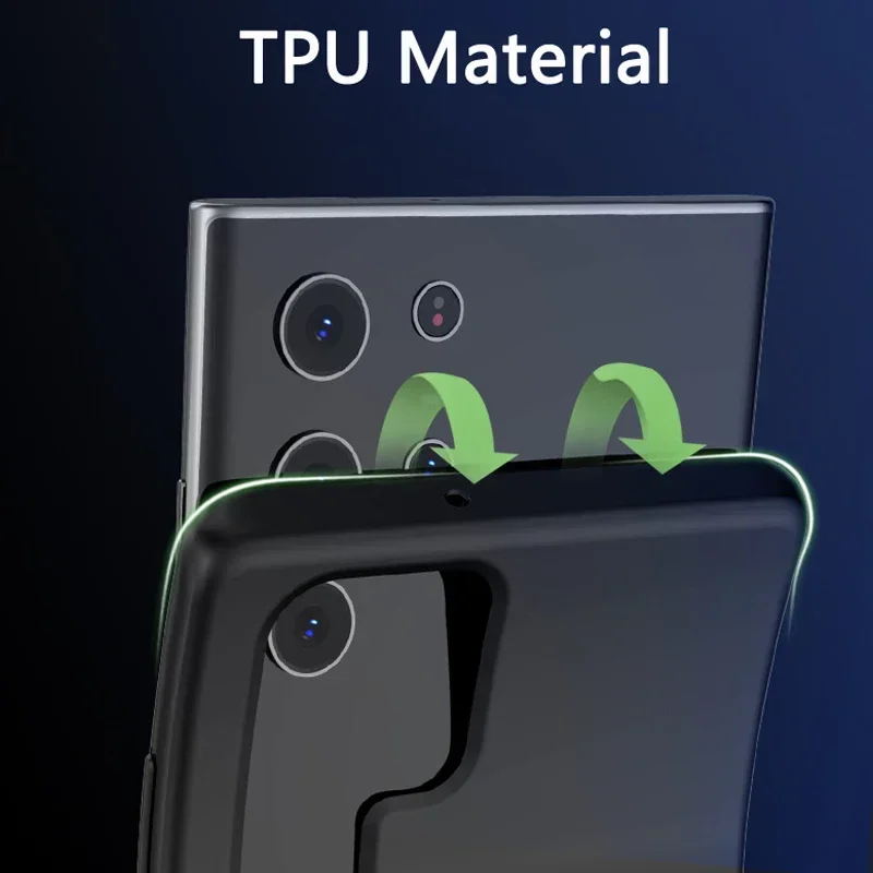 10000mAh لسامسونج S24 S22Ultra S22Plus S21 S21plus S21Ultra قوة البنك شاحن البطارية حالة Powerbank غطاء البطارية