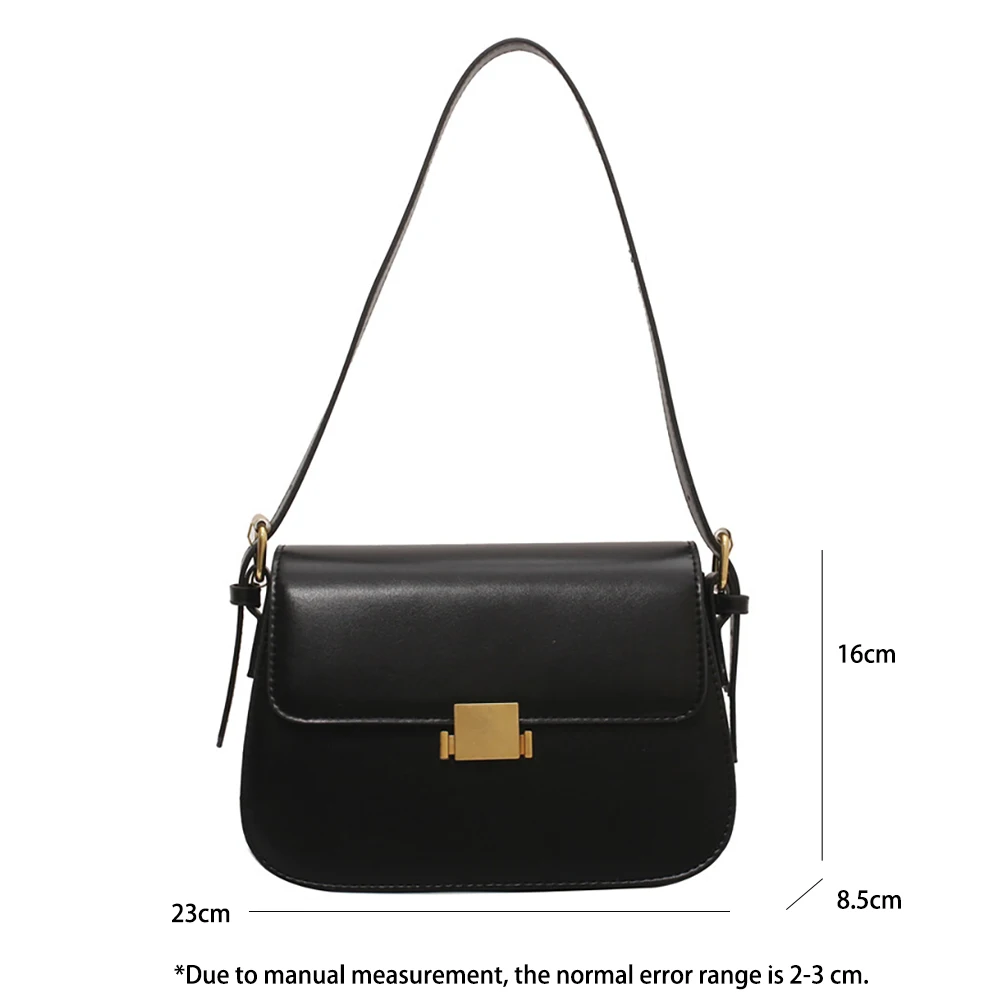 Trendy Square Shoulder Bags Women Fashion High Quality Underarm Bags Lady Phone Wallet Handbags All-match Crossbody Bag