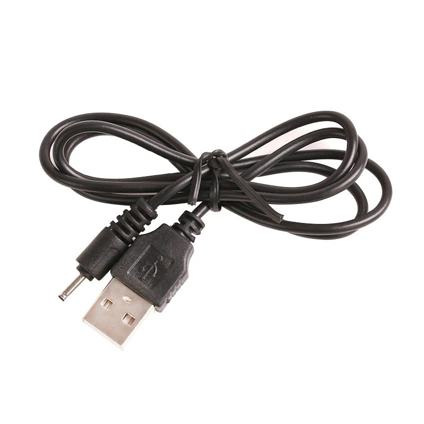 100pcs/lot 70cm USB Charge Cable To DC2.0 Mm to Usb Plug/jack Power Cables Cord DC 2.0 DC2.0MM