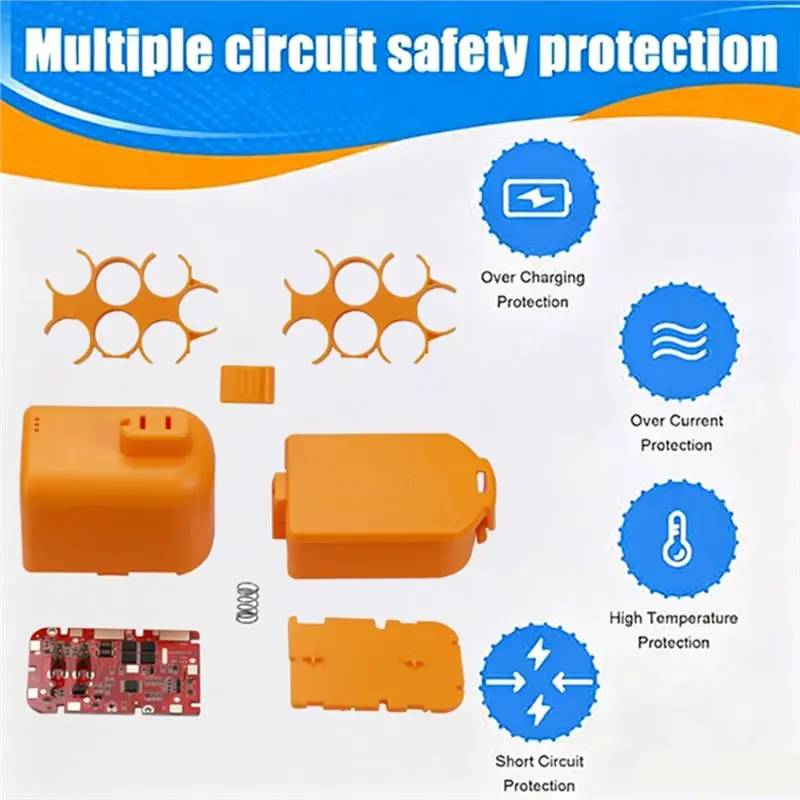ABJF-Battery Storage Box Case For A9 A9+ A9plus A905M A907GMS A905RM Vacuum Cleaner Repair Parts
