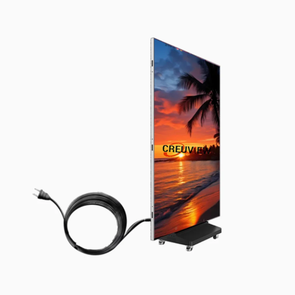 Tri-fold P2.5P1.86,P1.53,P1.25 Indoor LED display, supports single-sided display, double-sided display,high brightness