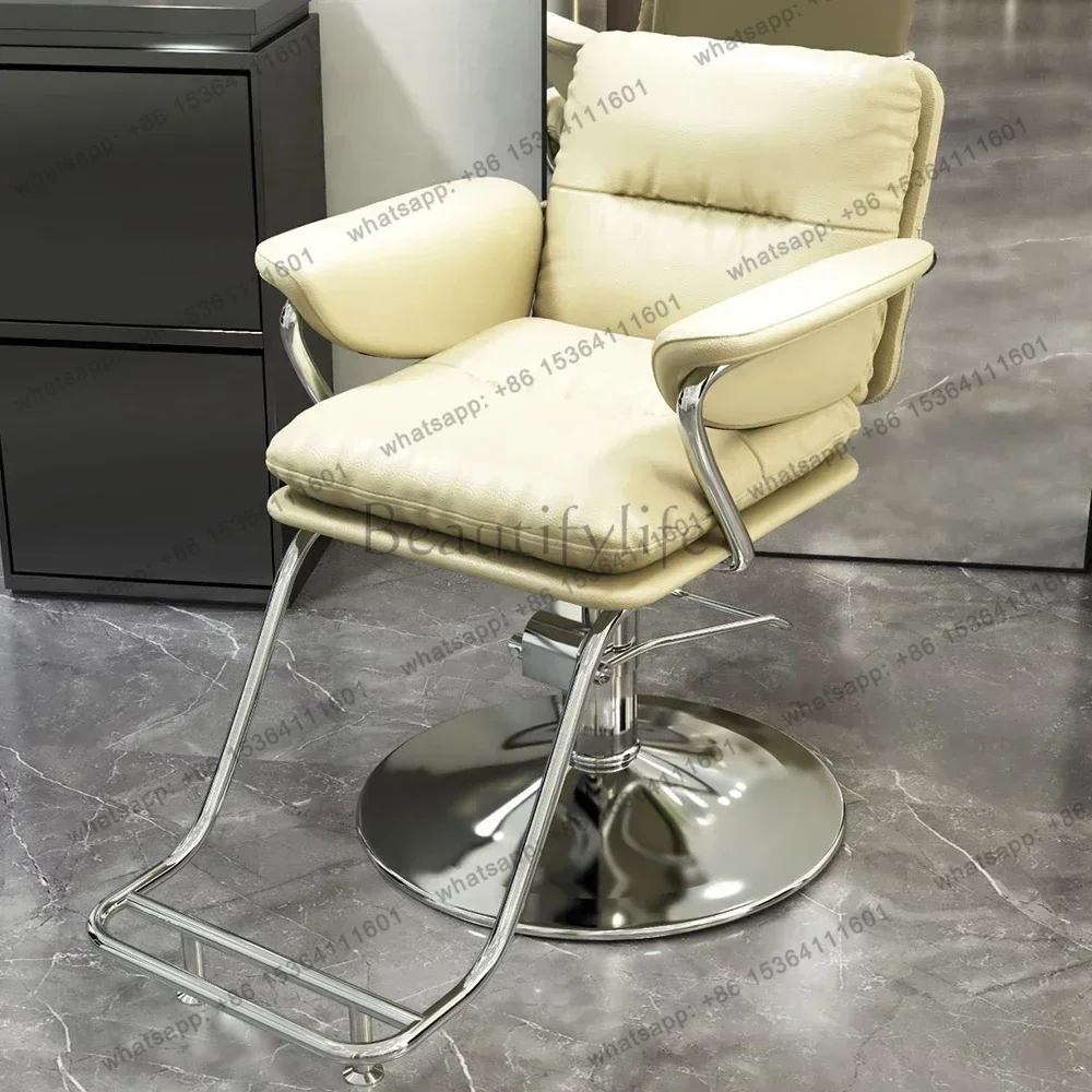 LSNordic Aesthetic Salon Beauty Barber Chair Portable Modern Fashion Delicate Salon Chair Ergonomic Design Cadeira Salon Furni