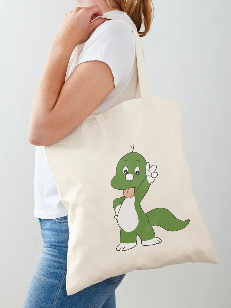 Dooly the Little Dinosaur Tote Bag cloth bag woman Women's shopper bag female Canvas stote