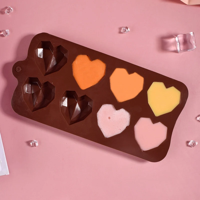 Love Silicone Baking Mold Valentines Day New year Ramadan Mother's Day DIY Chocolate Candy Molds Baking Accessories Cake Molds