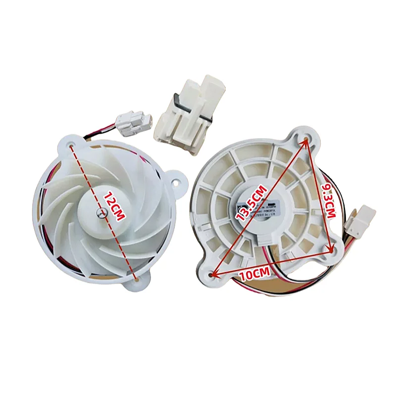 Original New for Refrigerator Motor ZWF-30-3 DC12v Refrigeration Fan for Samsung/Haier/midea