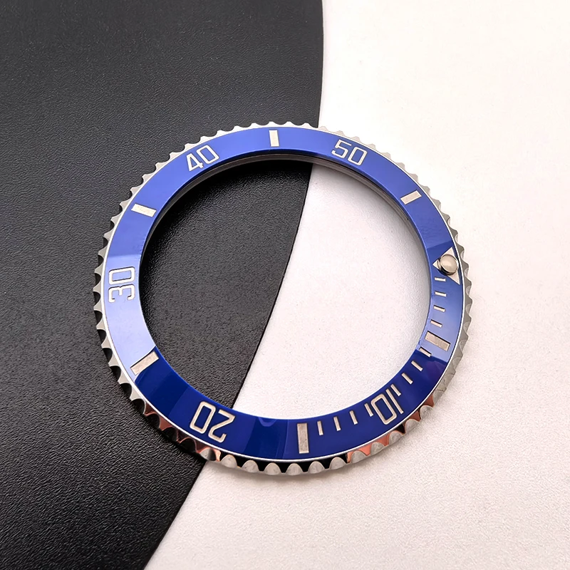 Blue Watch Bezel For Submariner 116619LB Aftermarket Watch Parts