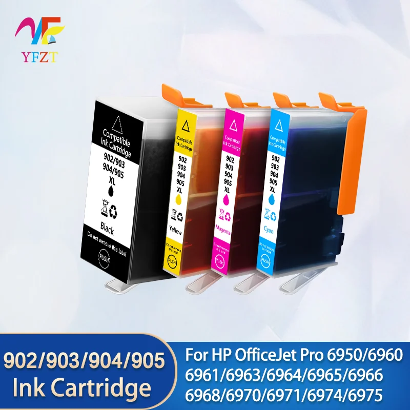 

903XL For HP 902 903 904 905 Ink Cartridge For HP Officejet Pro 6950 6960 6962 6963 6965 6966 6968 6970 6978 6979 Printer