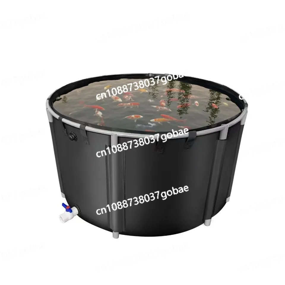 

Outdoor Multifunctional Bracket Pool Mobile Water Storage Canvas Fish Pool