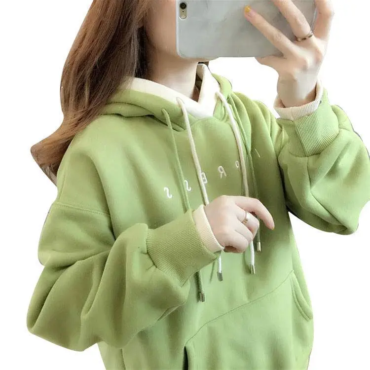 

Hooded Streetwear Hoodies Woman Winter Clothing Cropped Vintage 2000S Himekaji Gothic Grunge Pink Japanese Ladies Korea Top