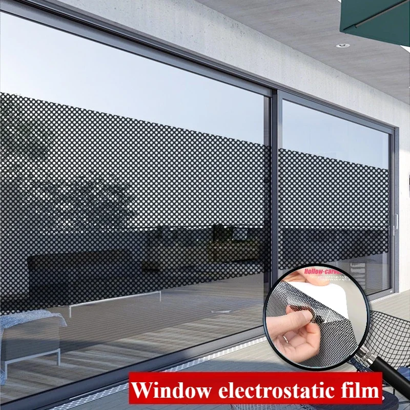 Window Sun-shading Stickers Car Sunshade Stickers Electrostatic Sticker Sun Block Car Rear Windows Side Blocks Cover Film