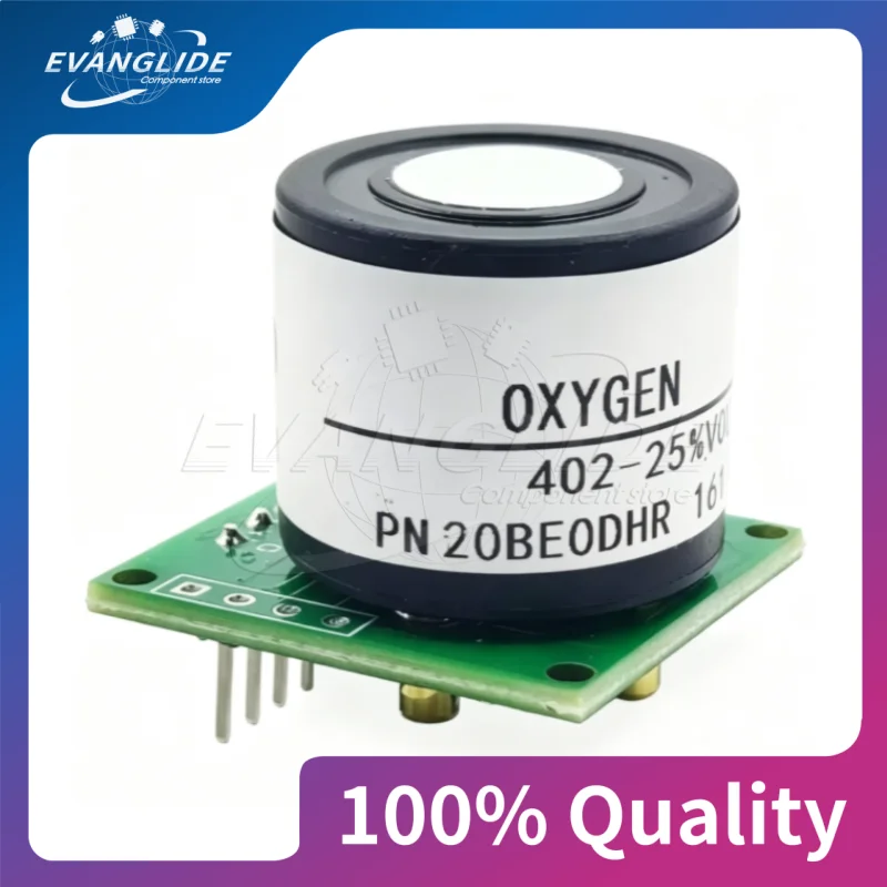 1 PCS 4OXV  China Oxygen sensor 4OXV compatible with  O2-A2-M2-W2 Detection range: 0 - 25%