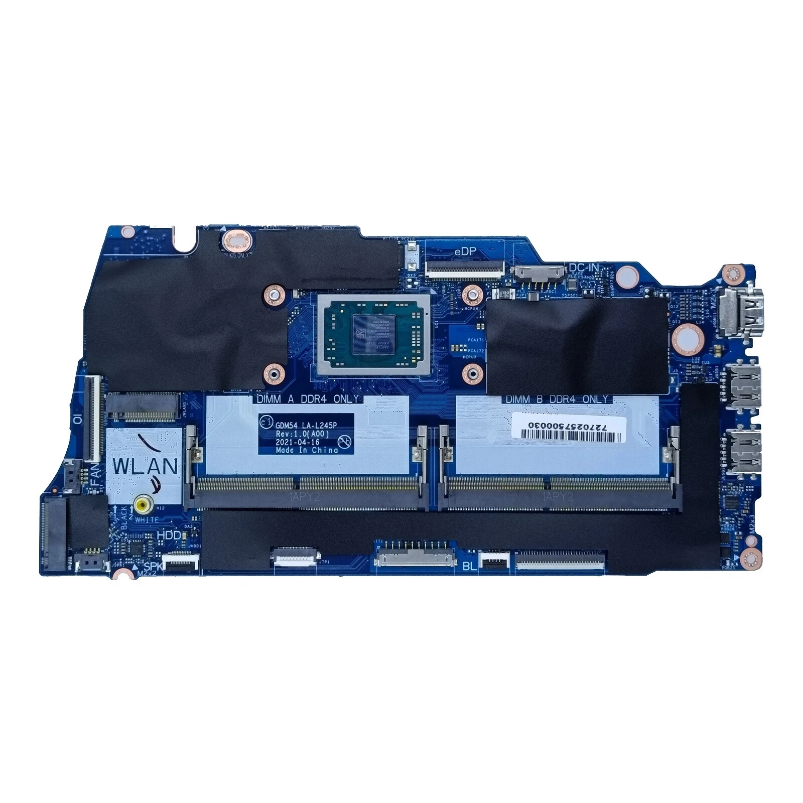 

0NY61F 0FX2N0 для Inspiron 15 3515, материнская плата GDM54 LA-L245P Athlon, серебристый 3050U