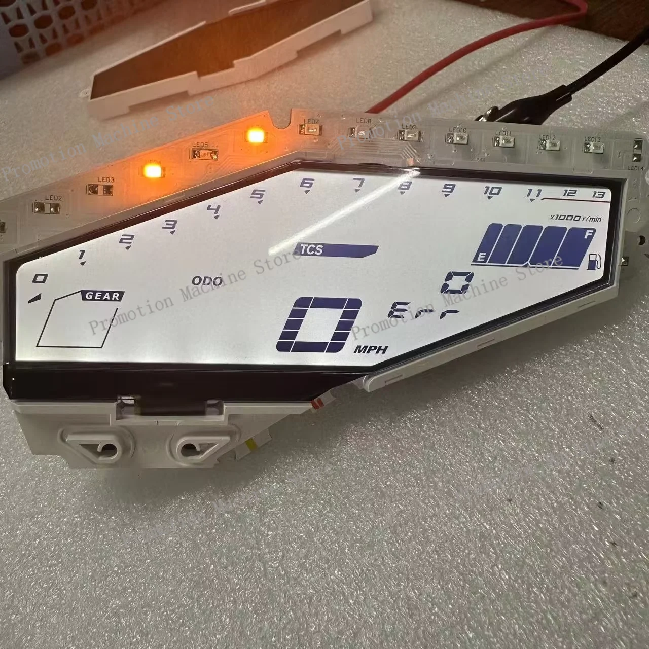 LCD Display For YAMAHA MT09 MT-09 / FZ-09 2013-2020 Speedometer Lcdscreen Instrument LCD Screen Replacement