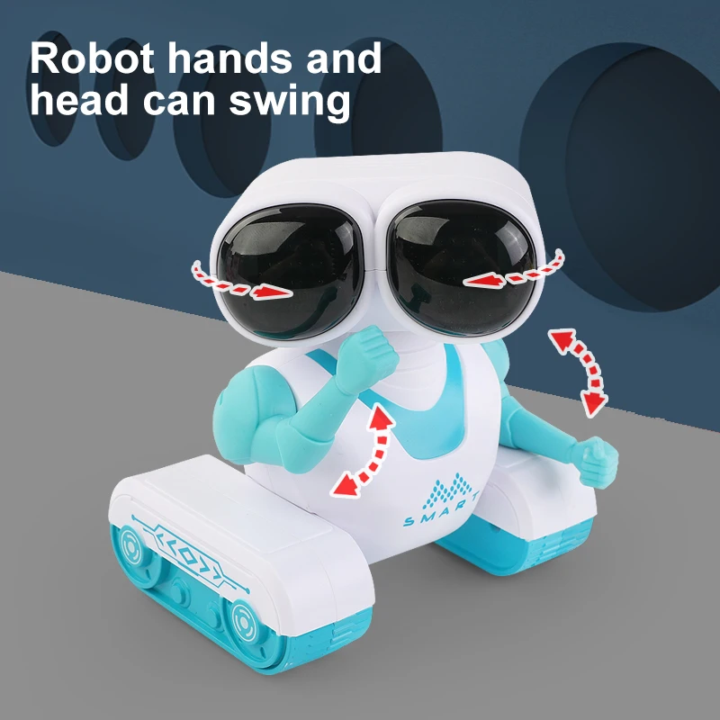 Inteligentny interaktywny robot zdalnie sterowany Muzyka Kreskówka mini robot Programowanie Zabawka dla dzieci Prezent