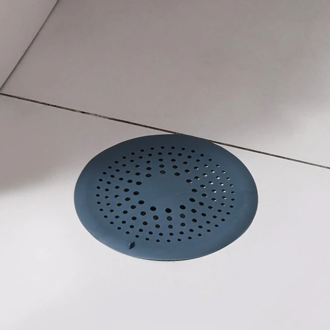 Anti-clogging Sink Filter Screen Bathroom Circular Drain Anti-odor Filter Sewer Silicone Floor Drain Cover Bathroom Accessories