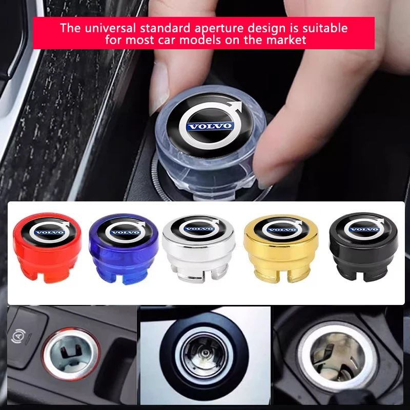 Защитный чехол для прикуривателя Volvo Volvo Volvo Xc60 Xc90 V40 V60 S60 V50 V90 S80 C40 XC40 V70 XC70 C30 C70 Rdesign