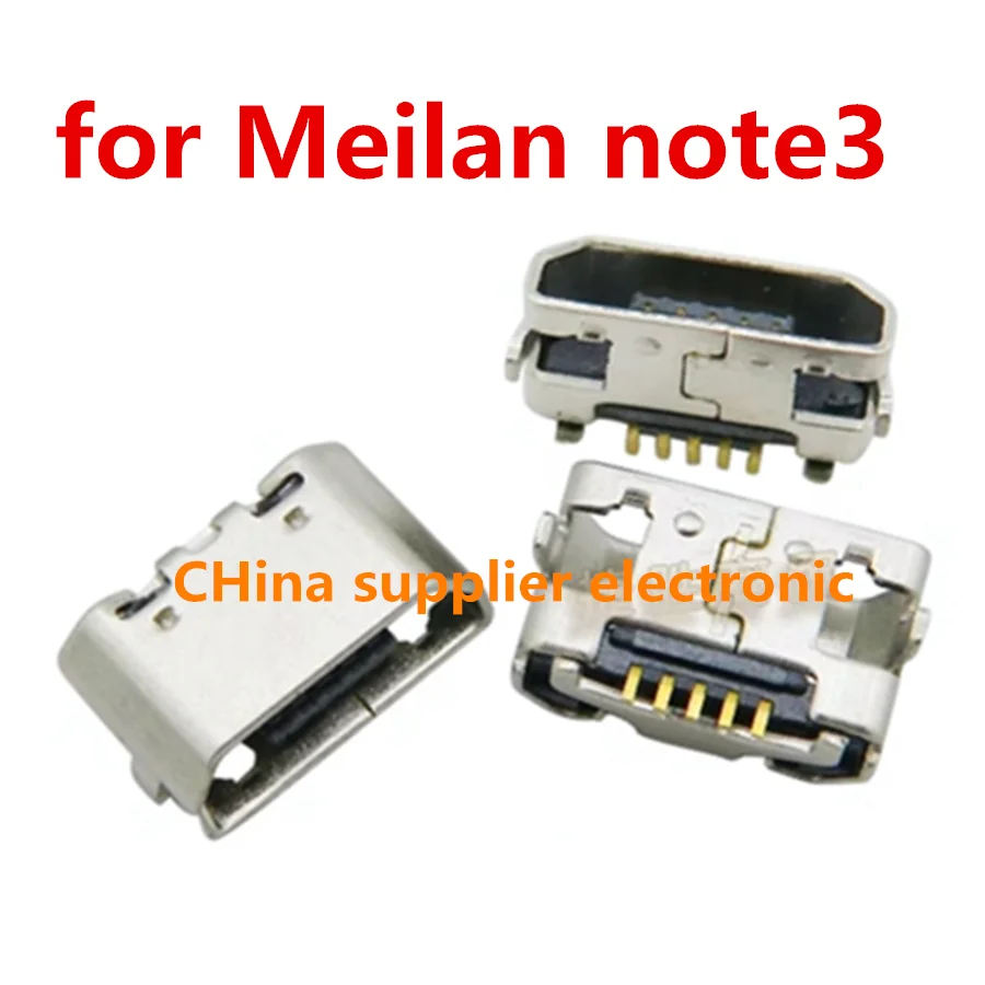 30pcs-200pcs for Meilan note3 USB Charging Connector Plug Dock Socket Port