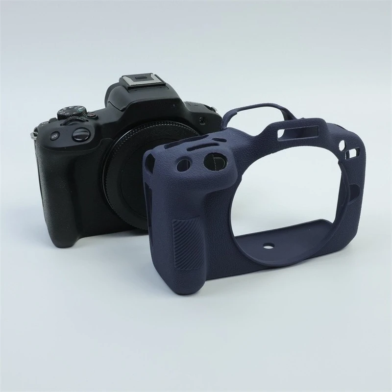 Funda de silicona suave para cámara Canon EOS R50 DSLR, funda protectora de silicona