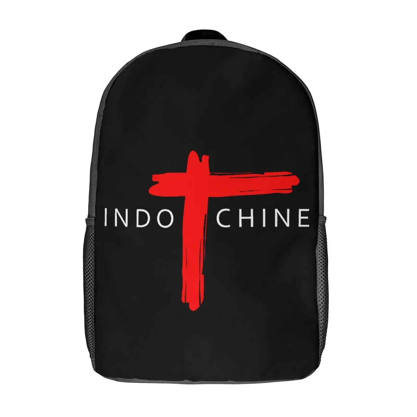 Indyn durável dentífrico mochila confortável, caneta saco para a escola, lancheira, canetas, 3 em 1 conjunto, 17"