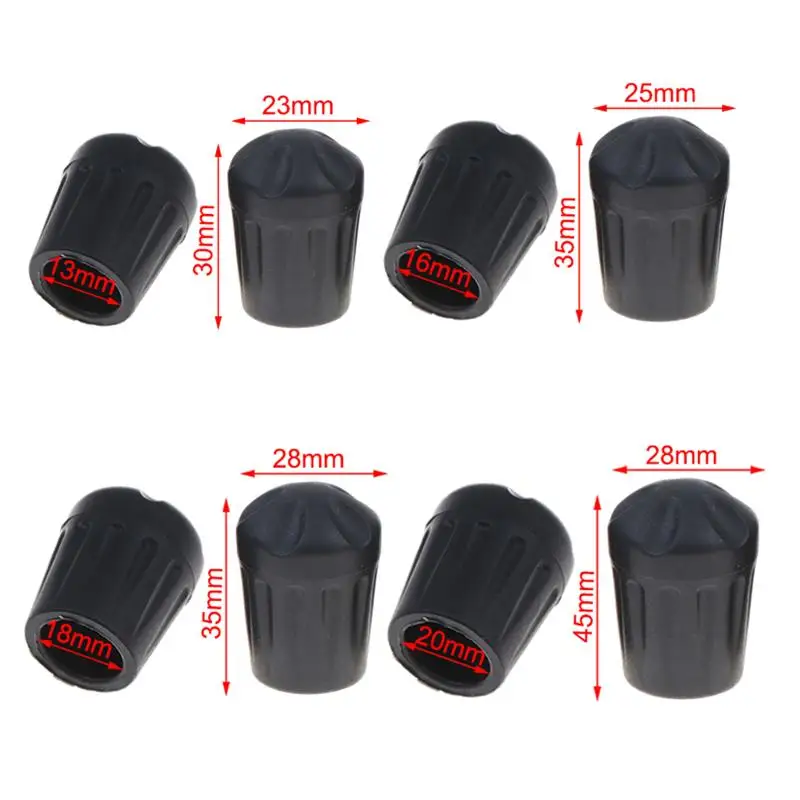 Furniture Chair Foot Covers 4Pcs Non Slip Rubber Pads Dampen Noise Prevent Scratches for School Classrooms