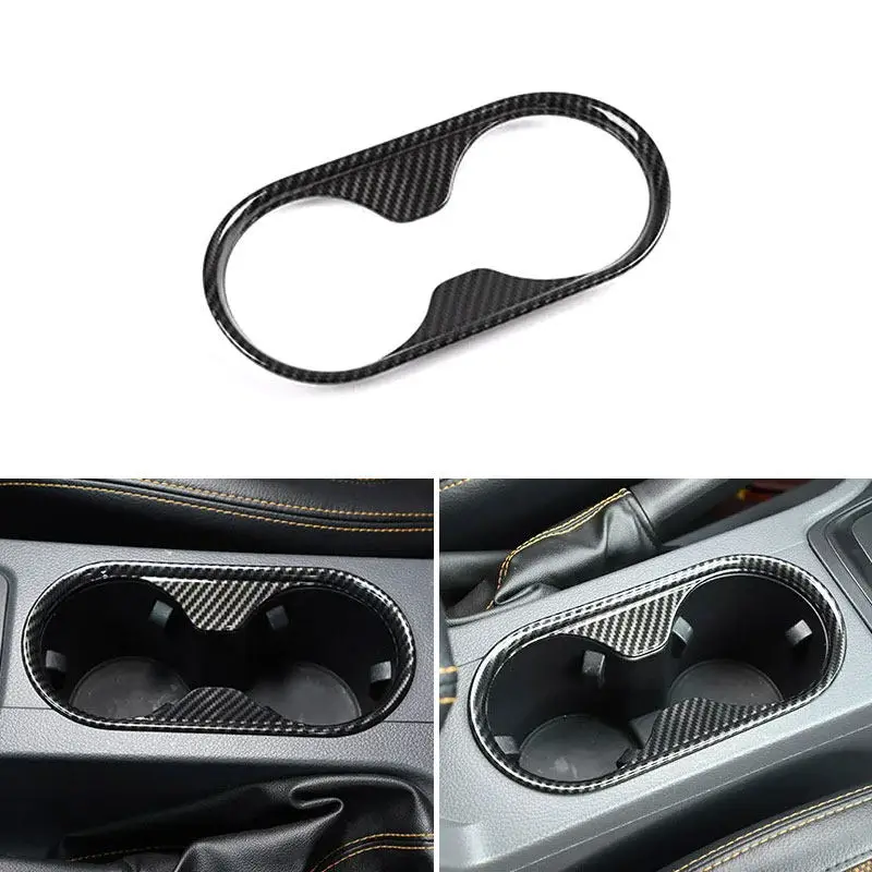 

Car Center Water Cup Holder Panel Cover Trim For Ford Ranger Wildtrak 2015 2016 2017 2018 2019 2020 2021 Inner ABS Accessories