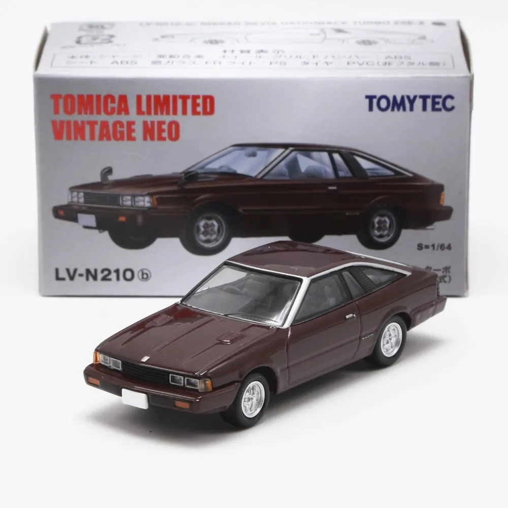 TOMY TLV  N210b NISSAN Silvia Turbo ZSE-X 1:64 Die-cast alloy car model collection display gifts