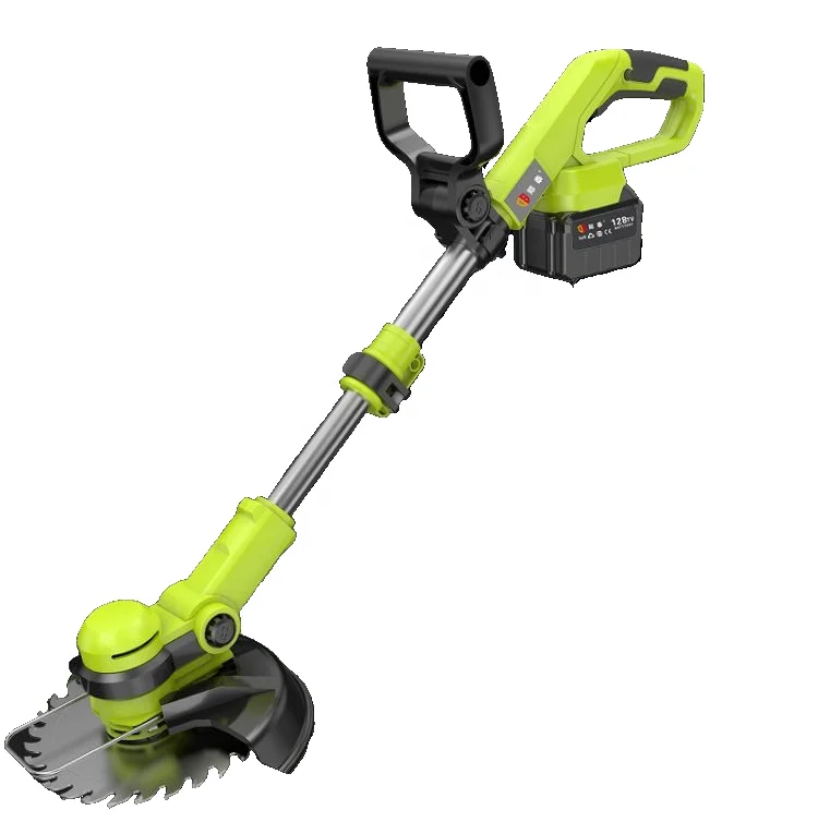 

Electric Lawn Mower Rechargeable Lithium Battery Powered Electric Grass Trimmer Auto Grass Cutter