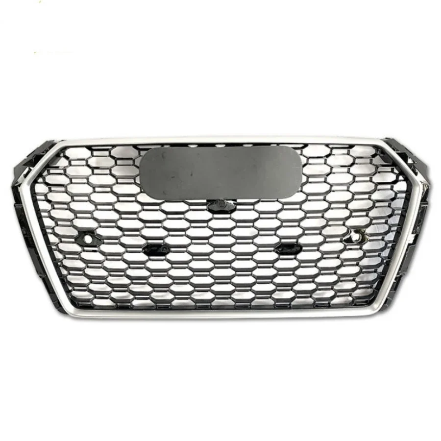 Front Hood Grille Car Front Bumper Grill Center Grille for A4/S4 B9 2017-2019 Fast Shipping For RS4 Grill