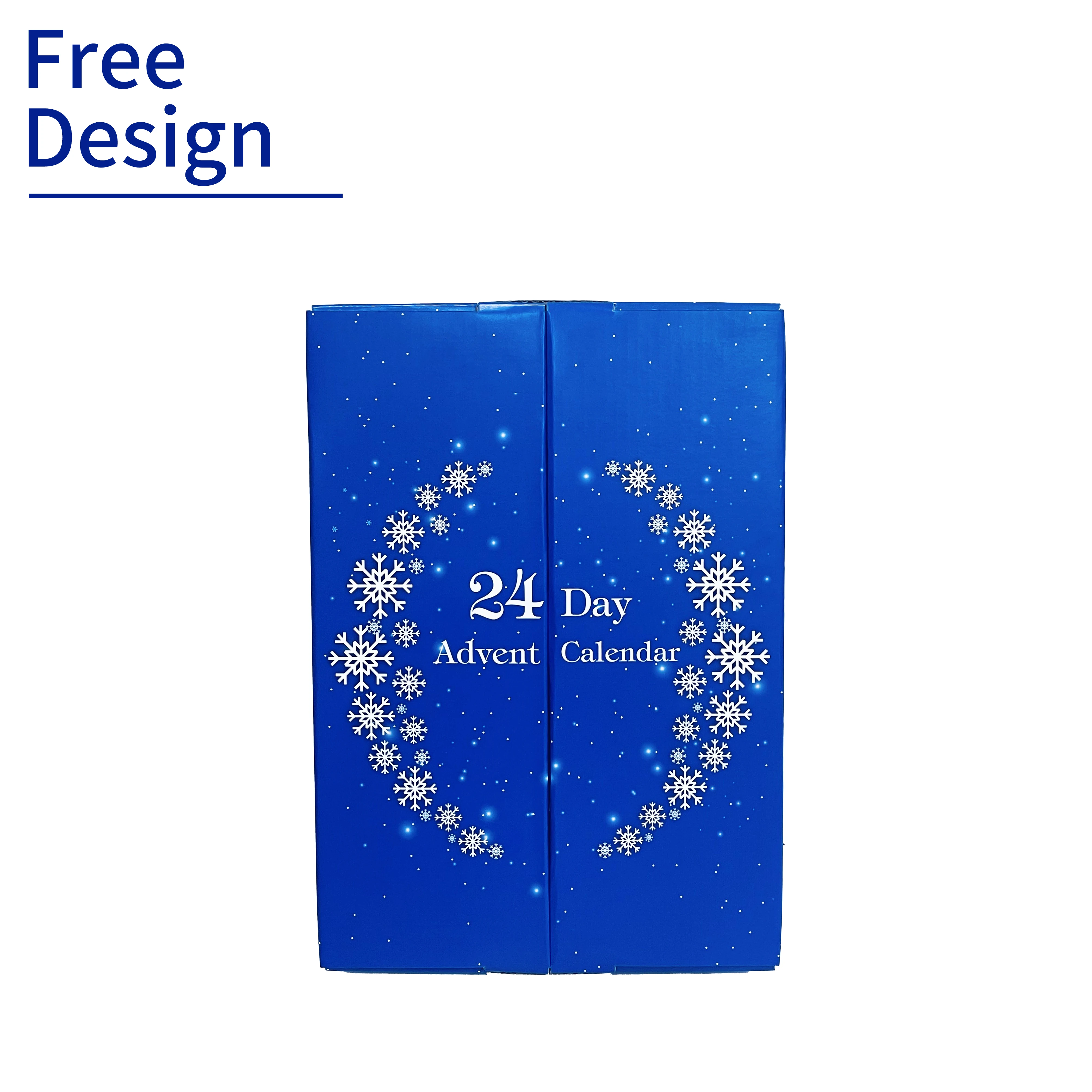 Custom Advent Calendar Box for Toys Free Sample Printed Wholesale Surprise Mystery Blind Gift Box