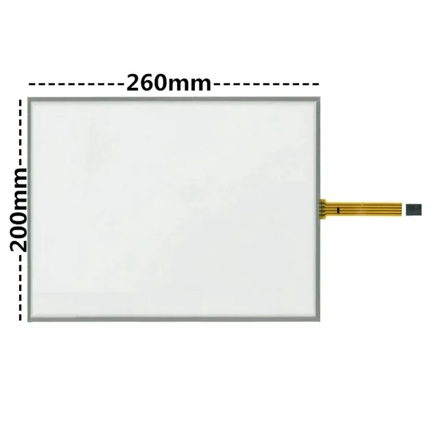 New 12.1 Inch 4:3 4 Wire Resistive Touch Screen Panel for Machines Industrial Medical Equipment 260*200 260mm*200mm Touch Panel