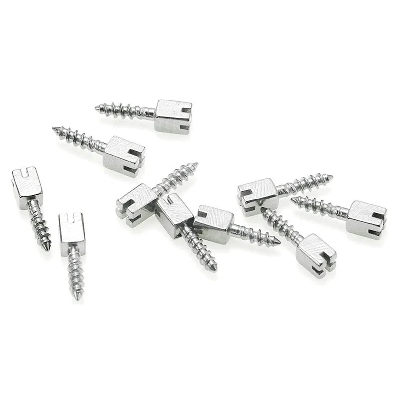 

VVDental 120Pcs Dental Endodontic Conical Screw Post Root Canal Pins Dental Root Canal Nails Core Stainless Steel Titanium
