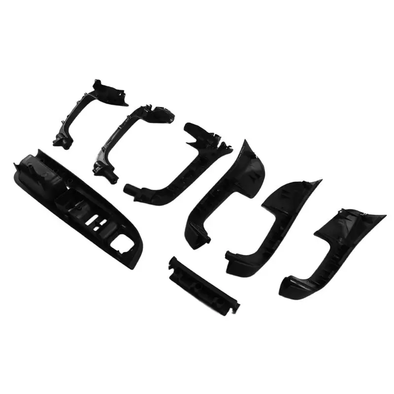 

ABHY-1K4868049C Car Black Color Interior Door Handle Grab Cover Set For VW Golf 5 Gti MK5 Jetta MK5 LHD